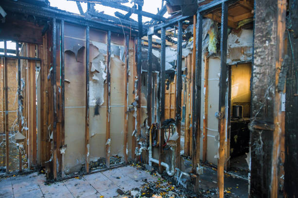 Professional Soot Cleanup technician working in Point Pleasant, NJ